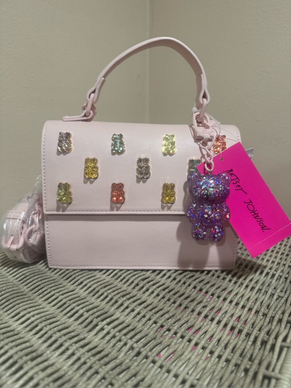 Betsey Johnson Gummy Bear Embellished Crossbody Bag (VIRAL) - Picture 7 of 7